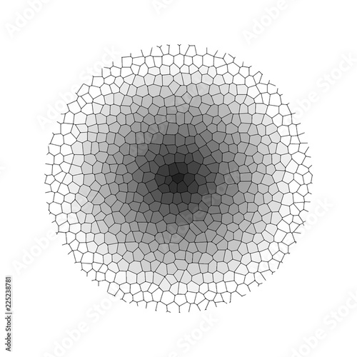 Halftone. Circle halftone. Halftone texture