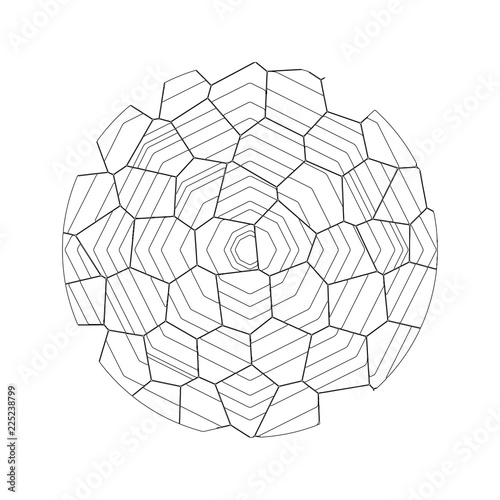 Halftone. Circle halftone. Halftone texture