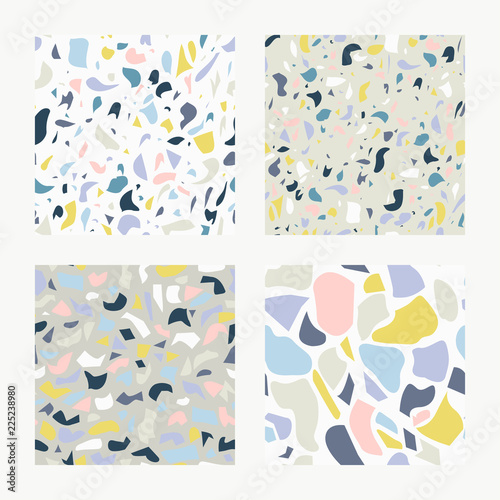 Creative vector illustration for backdrop, textile print, flooring. Isolated. Vector Illustration.