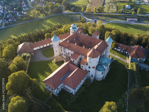 The 14th century castle in Nowy Wisnicz photo