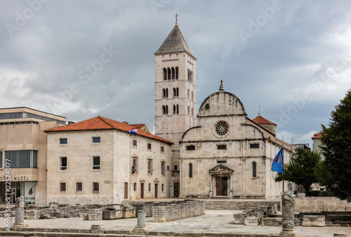 Church of St. Mary in Zadar, Croatia, a Benedictine monastery founded in 1066. © V. Korostyshevskiy
