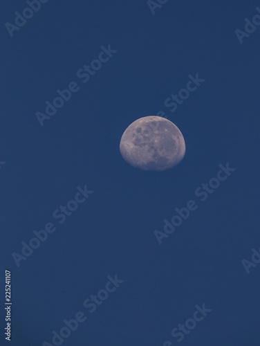 Half moon on September 29  2018