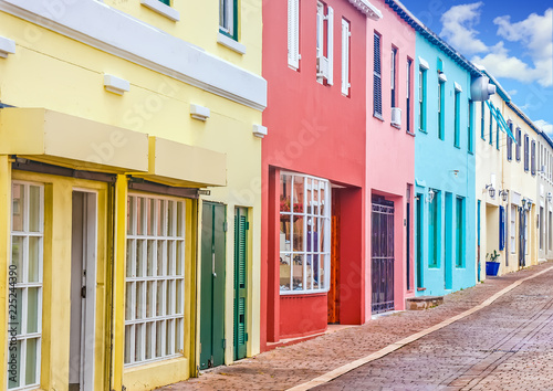 Colorful Shops in Bermuda