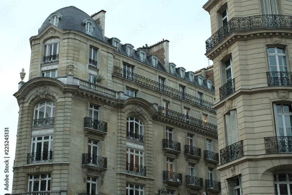 Fototapeta premium Arquitectura exterior paris