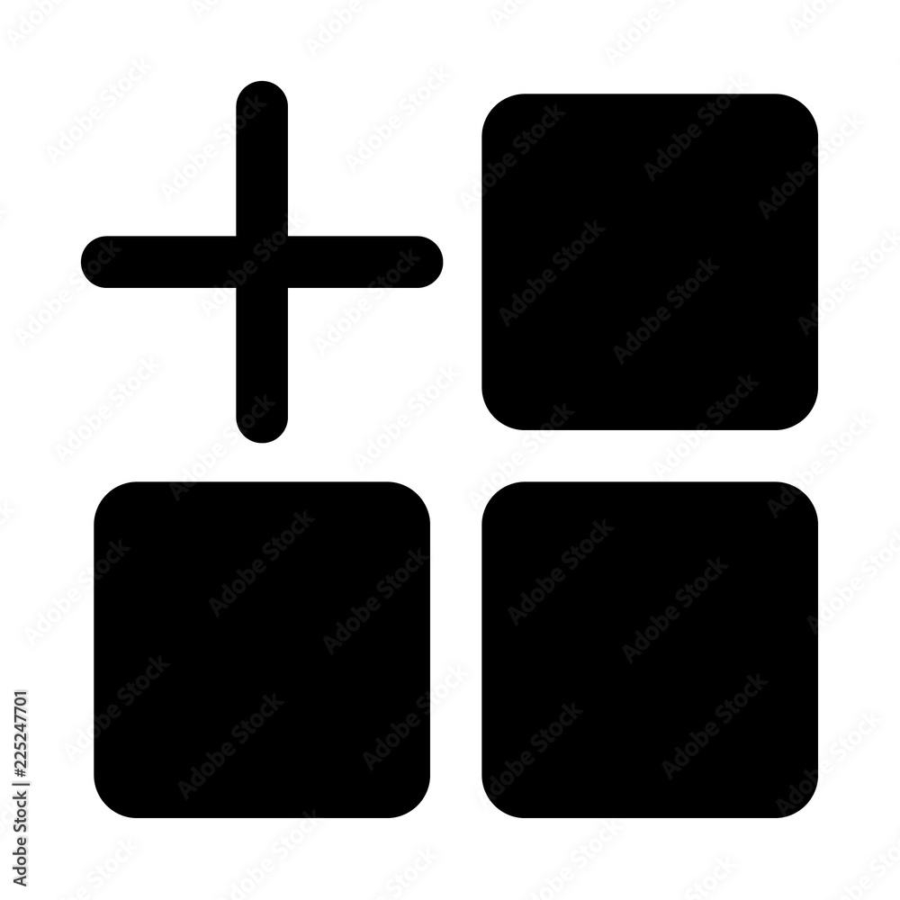 Fototapeta premium browser add webpage icon. Element of internet browser for mobile concept and web apps icon. Thin line icon for website design and development, app development