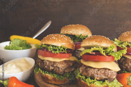 Mini burgers