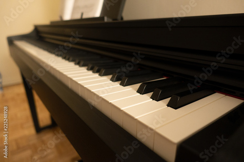 Piano Keys Angle