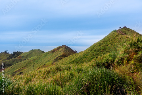 Bukit Sosodikon or Sosodikon Pyramid Hill of Kundasang, Sabah. photo