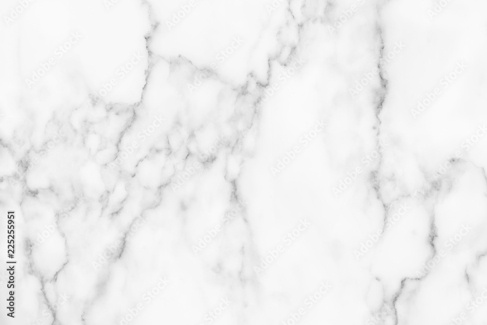 White marble texture and background for design pattern artwork.