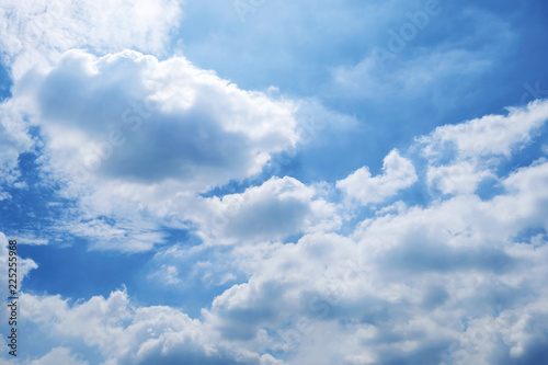 Blue sky with cloud background © ArtBackground