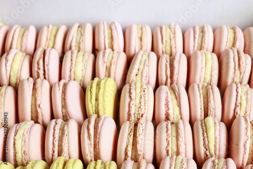 French macaroons cakes