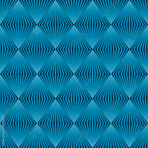 Stylish geometric background. Seamless pattern.Vector. スタイリッシュ幾何学パターン © tabosan