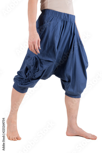 haram pants isolated over white