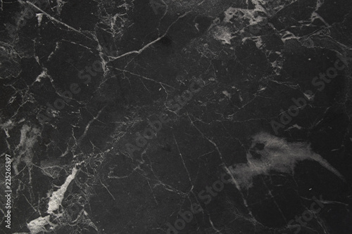 Black marble natural pattern for background, abstract black and white