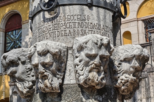 Il Vittoriale degli Italiani, Gardone Riviera. Bassorilievo photo