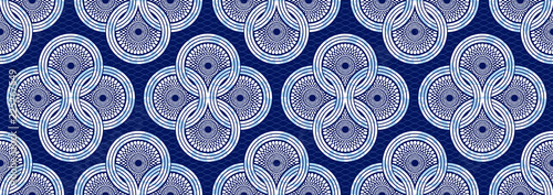 Textile fashion african print fabric, abstract seamless pattern, vector illustration file.