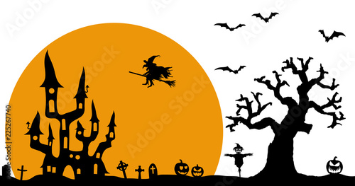scary Halloween background