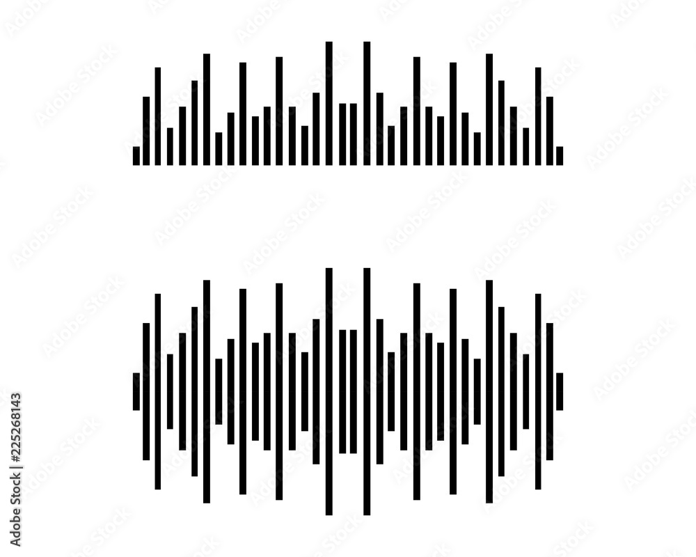 Sound wave icon Sound wave icon