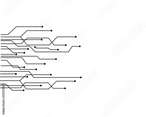 circuit board vector