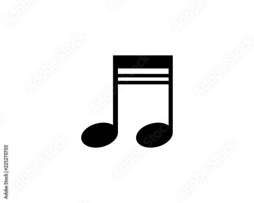 Music note Icon Vector