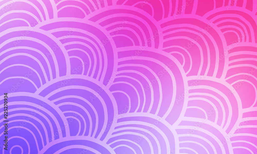 Pastel color vector abstract doodle background. eps10