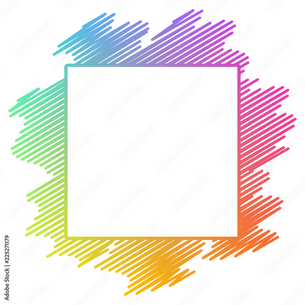 Abstract colorful frame Abstract colorful frame