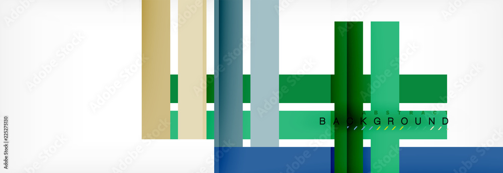 Color stripes and lines, geometric abstract background Color stripes and lines, geometric abstract background