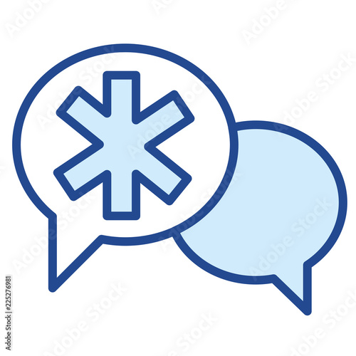 Notruf Vector Icon Ilustration