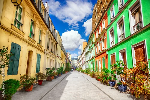 Obraz Ulica w Paryżu