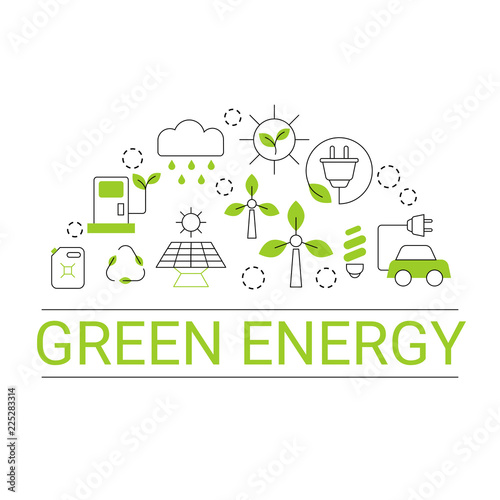 Green energy concept