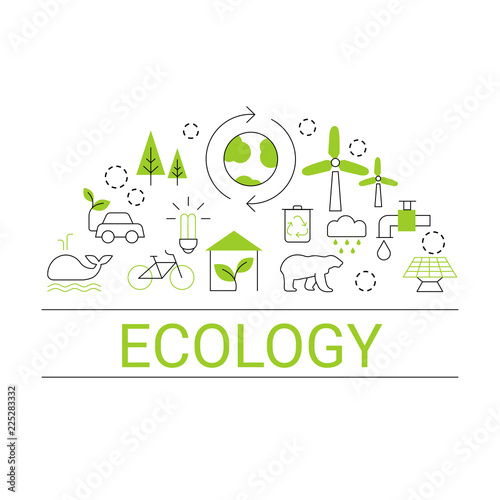 Vector ecology concept