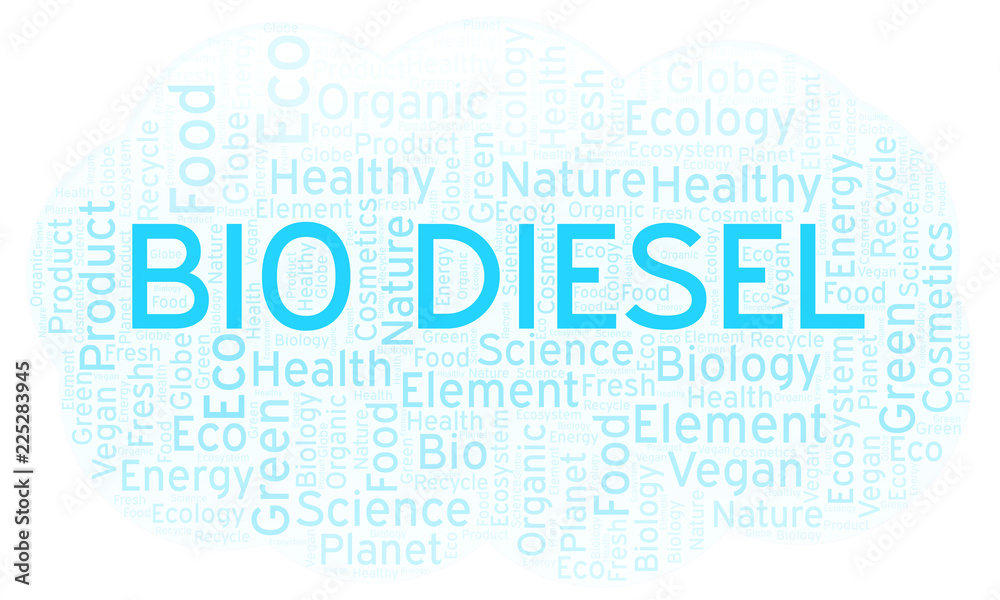 Fototapeta premium Bio Diesel word cloud.