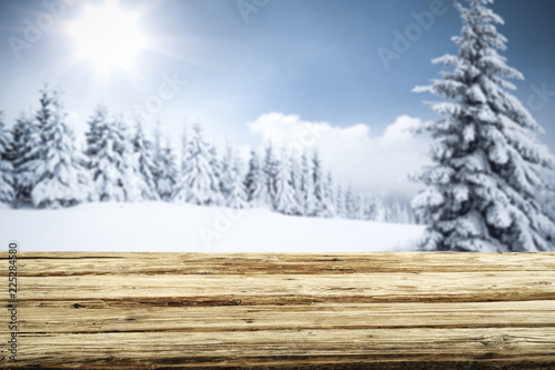 table background and winter time  © magdal3na