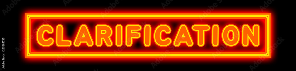 Clarification - glowing text on black background Clarification - glowing text on black background