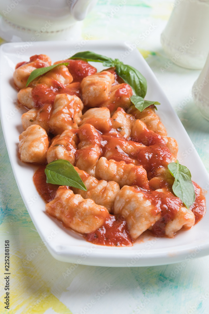 Gnocchi di patata in tomato sauce Gnocchi di patata in tomato sauce