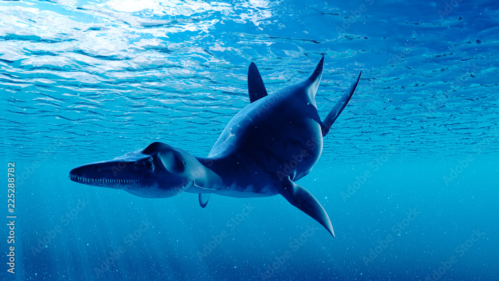 Naklejka premium 3d rendered illustration of a dolichorhynchops