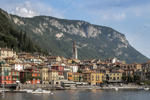 A view of the picturesque village in the beautiful Lago di Como, northern Italy