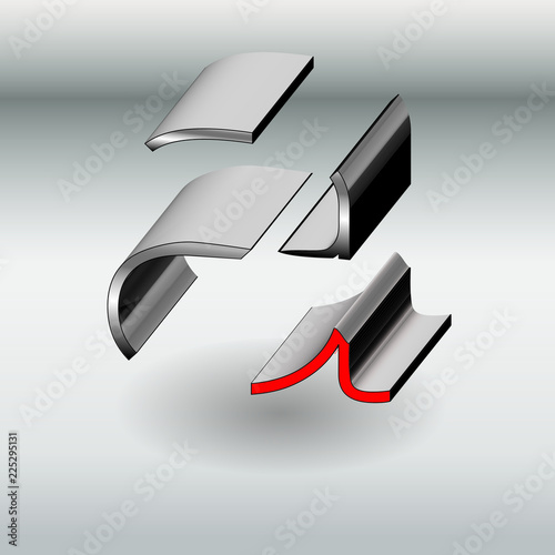 Buchstabenreste a 3d