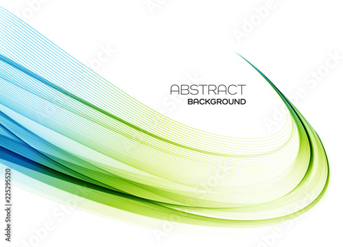 Abstract colorful vector background, color wave for design brochure, website, flyer.