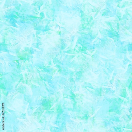 Seamless pattern of blue, turquoise, green, blue, white stains, watercolor colorful texture for wallpaper, print