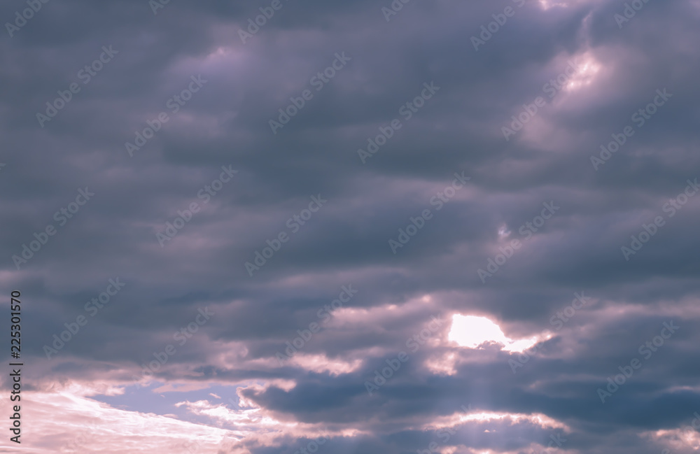 Obraz premium fantasy and vintage dynamic cloud and sky with grunge texture for background Abstract,postcard nature art style,soft and blur focus.