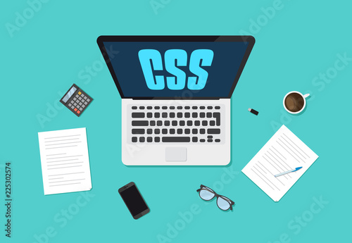 Cascading Style Sheets CSS Laptop Desktop