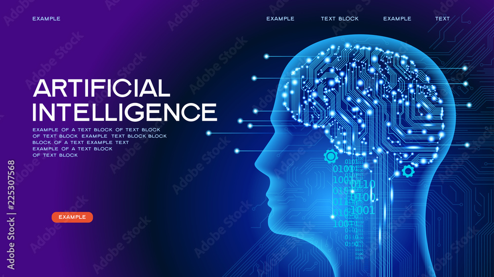 Artificial intelligence concept Artificial intelligence concept