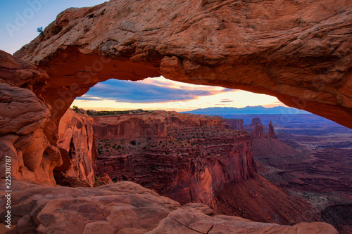 Mesa Arch in Canyonlands National Park near Moab, Utah, USA