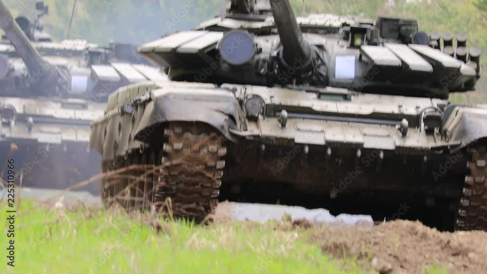 Two Tanks Moving Forward Two Tanks Moving Forward