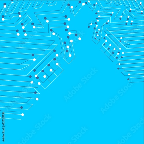Abstract vector background electronics or technology communication data.