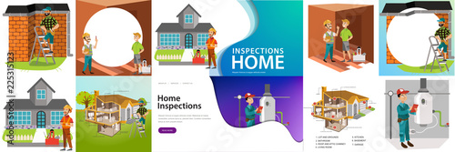 Home inspection rendered services