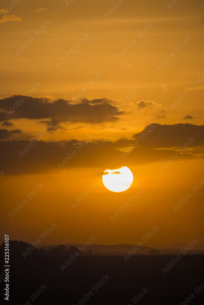 Sunset in the Amboseli 1