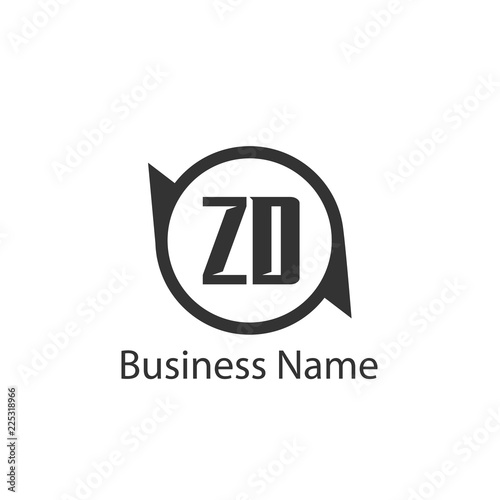 Initial Letter ZD Logo Template Design Free Download Initial Letter ZD Logo Template Design - GFXLoad