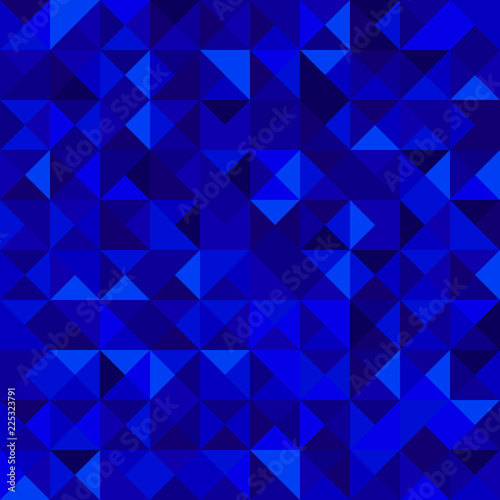 Seamless Pattern with Triangle Shapes of Different colors